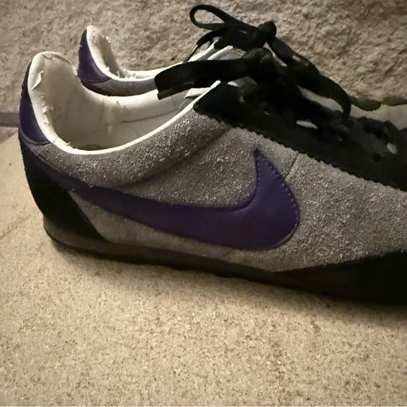 Nike Oregon Waffle Retro Sneakers 2008 Gray Black Purple Rare Vintage Men’s - Picture 5 of 10